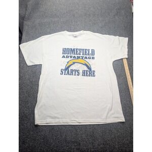 Los Angeles Chargers Shirt Mens XL White NFL Football Homefield Advantage Tee